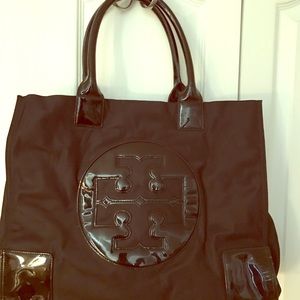 Black Tory Burch tote